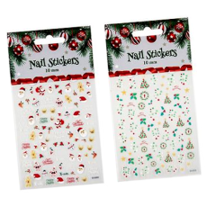 Christmas Dress-Up Nail Stickers 5-10mm each